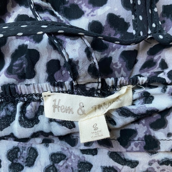 Hem & Thread Cheetah Print Tank Top - Picture 3 of 4